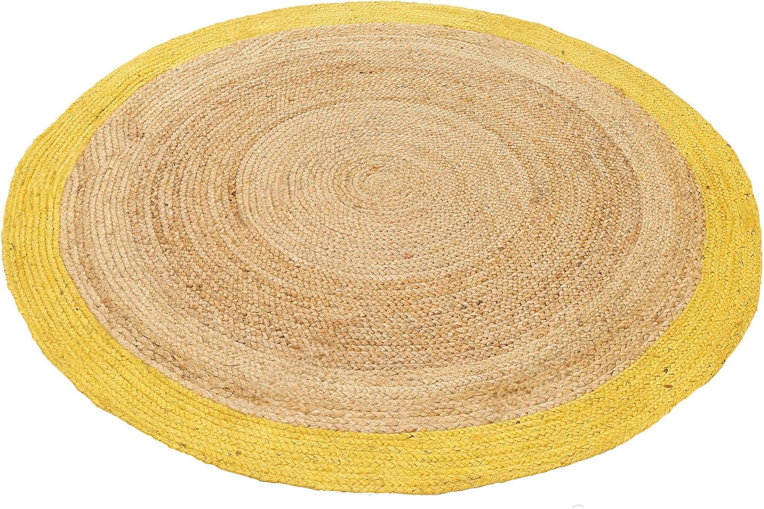 Yellow Jute Round Rug Natural Braided Area Rug Natural Braided Area Rug